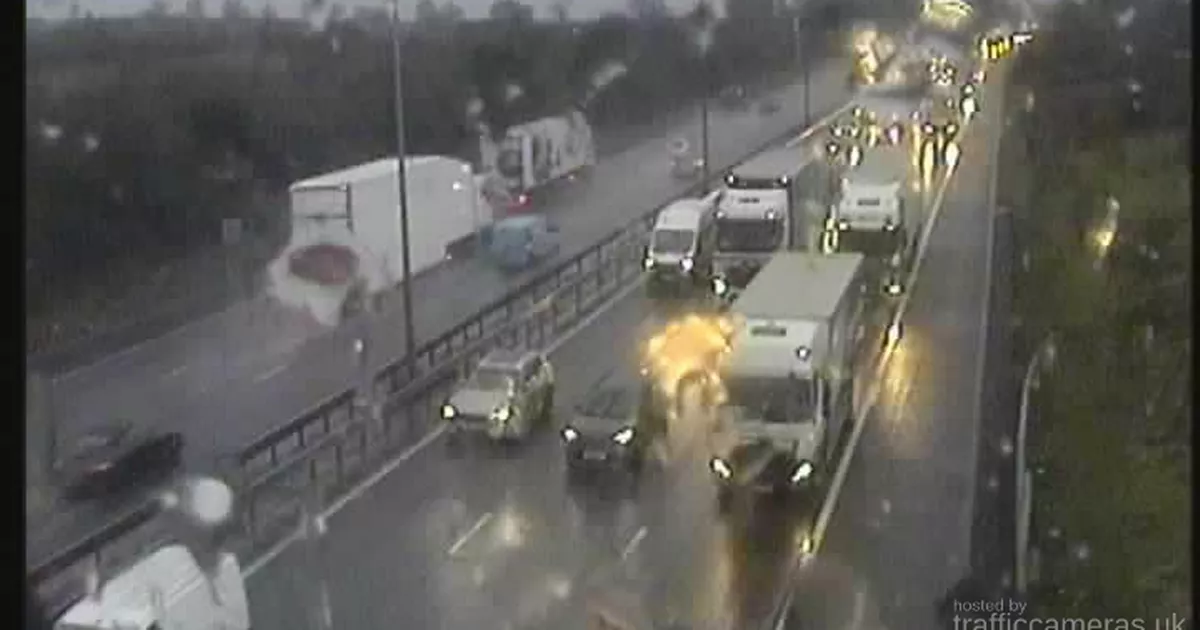 M5 Southbound Accident Today: Traffic disruptions, vehicle recovery operation and Police investigation underway